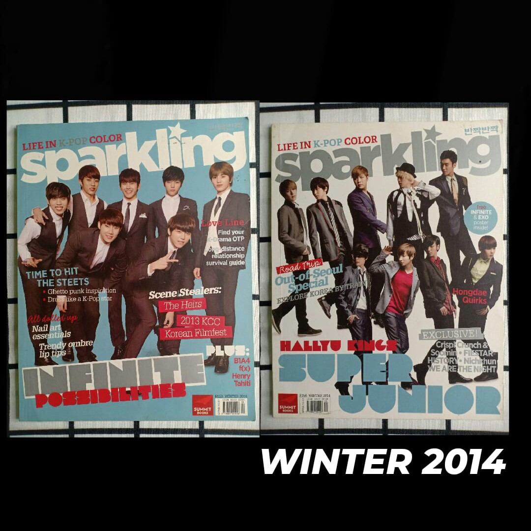 aeanycart's tweet photo. Winter 2014 - infinite x Super Junior https://t.co/U9Xk8nRfoS