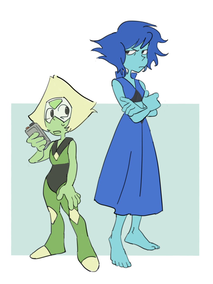 bingzhao8615's tweet photo. #stevenuniverse #lapidot watching steven universe again recently 🥰 https://t.co/oIRA4xd2lW