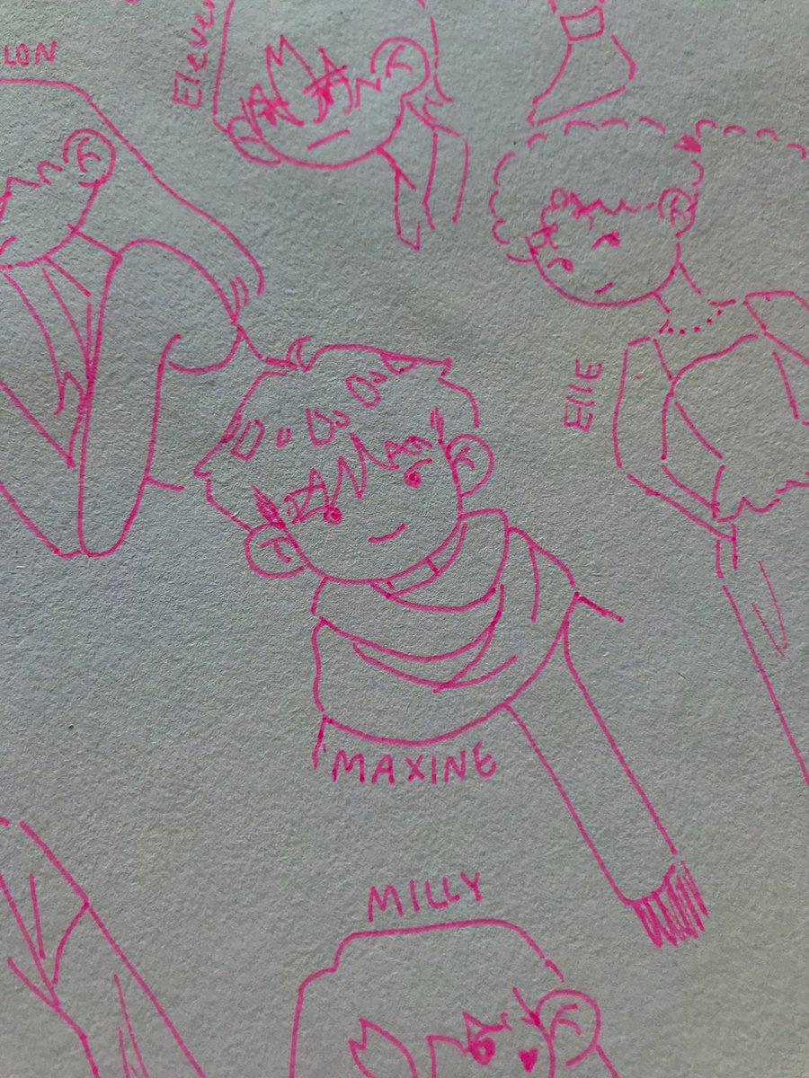 3jerah's tweet photo. Some oc doodles from my sketchbook 

#oc #doodle #traditionalart #characterdesign https://t.co/F7AMCutLZK