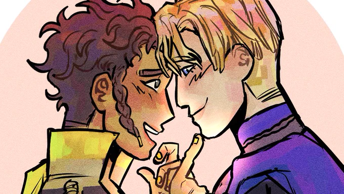 i need to draw them being so cute i throw up a little im so sorry 💙💛 #dmcl #dimiclaude #fireemblem #fe3h 