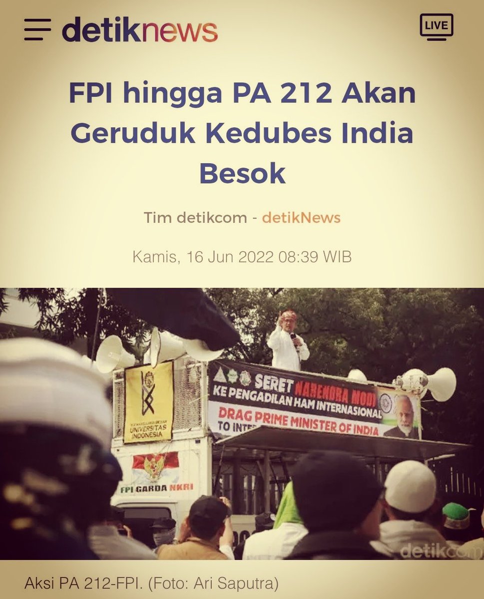 Ane usul markaz Open donasi ajah bwat ongkos ke India.
Yang ditakutken mreka pikir kita inih jagoan kandang, brani cm dikampung sndiri..kgak brani jihad ke Luar