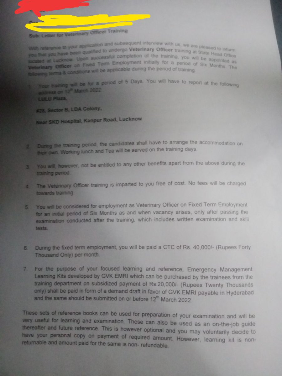 पशु चिकित्सक हो गए निजीकरण का शिकार। 
सरकार ने बेंच दिया सरकारी नौकरी को जी वी के इमरी के हाथ। टेंडर के अनुसार कोई काम नहीं कर रही जी वी के इमरी। 
प्रशासन ने टेंडर देकर अपना पीछा छुड़ाया।<a href="/myogiadityanath/">Yogi Adityanath</a> <a href="/rakesh22440/">Dr R K Shukla</a> <a href="/ChiefSecyUP/">S.P. Goyal, Chief Secretary, GoUP</a> @pmoindia <a href="/drsanjeevbalyan/">Dr. Sanjeev Balyan</a> <a href="/myogioffice/">Yogi Adityanath Office</a>