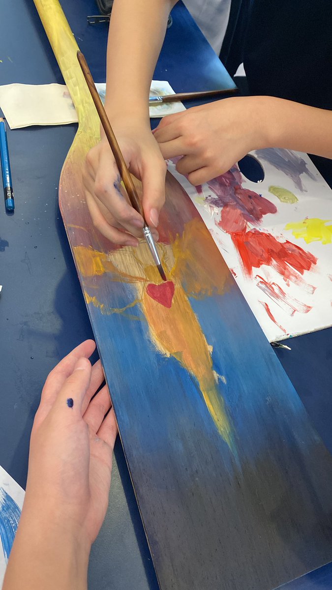 The Nightin-girls are raring to go with this colourful design. Canoe do better?! #fellowship <a href="/HHKSNightingale/">HarrowHK Nightingale</a> <a href="/Harrow_HK/">Harrow International School Hong Kong</a>