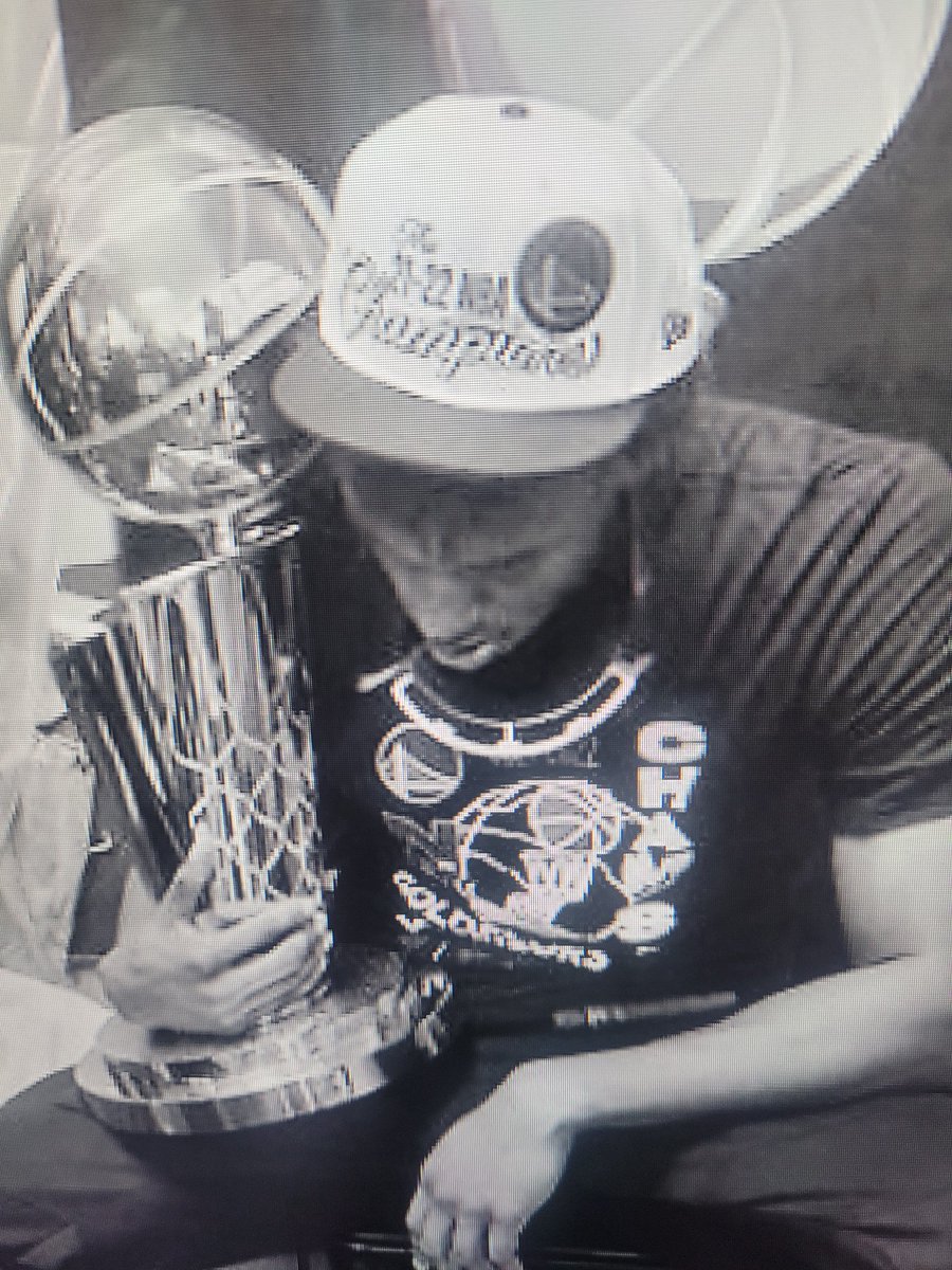 MediaMister's tweet photo. Congrats Dubs on another NBA title! Lots of amazing takes tonight, but my favorite comment might of been the one from my oldest son: "James Wiseman didn't do anything to participate in the class group project and somehow still walked away with an A." https://t.co/IJZem055Hc