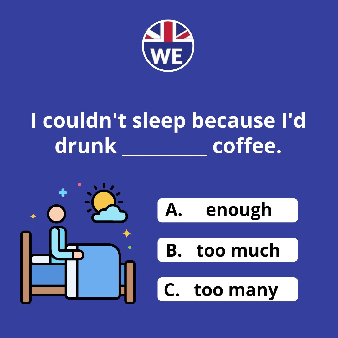Westminster_Eng's tweet photo. A, B or C?🤔 #Englishlanguage https://t.co/KtDSQ8ErfV