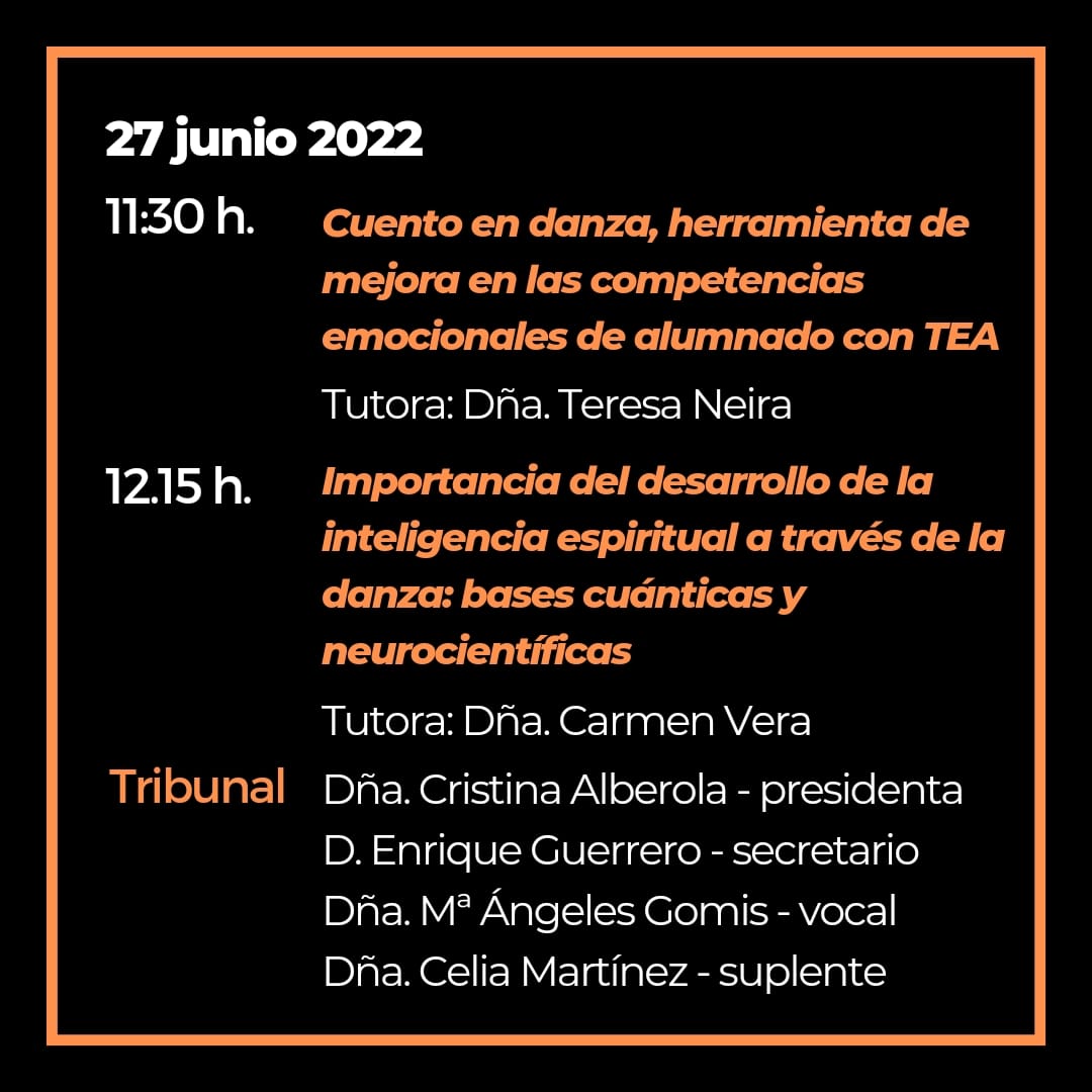 CSD_ALICANTE's tweet photo. ๐ฉโ๐๐งโ๐ #CSDA_TFG
Fechas y tribunales de la convocatoria ordinaria de Trabajos Fin de Grado 21/22
Mucha suerte a todas y todos!
@GVAinnova @DIseacv.@iseacv https://t.co/tePT4daE1v