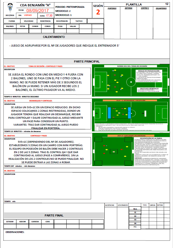 📝⚽️𝐒𝐄𝐒𝐈𝐎𝐍𝐄𝐒 𝐓𝐄𝐌𝐏𝐎𝐑𝐀𝐃𝐀 𝟏𝟕-𝟏𝟖 𝐁𝐄𝐍𝐉𝐀𝐌Í𝐍 "𝐀" 𝐂𝐃 𝐀𝐋𝐂𝐎𝐘𝐀𝐍𝐎 💻⚽️
👍 Sígueme
🔁 RT para llegar a los compañeros
💟 Me Gusta
🔗 Rellenar Formulario (Está vez solo os llegará al email): forms.gle/NPhq4aKXJyQHWF…