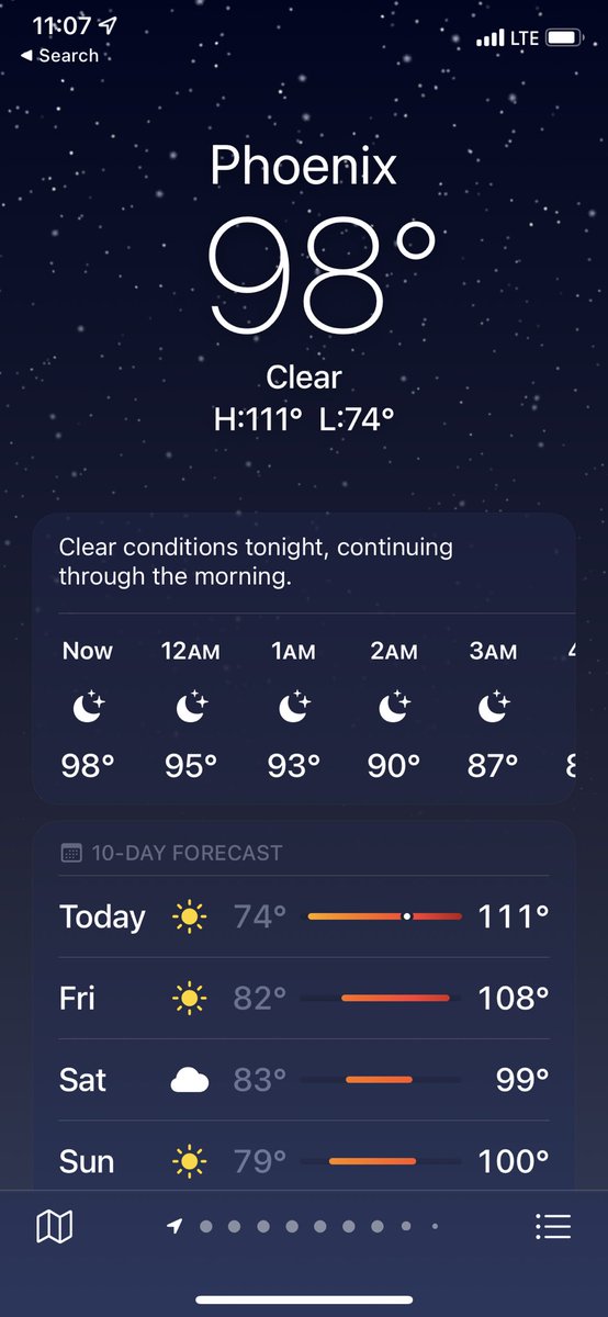kingchiru15's tweet photo. This is the temp right now at 11.10pm in Phx. 🔥🔥 #PhoenixSummers #Arizona. https://t.co/0jsulSxF1W