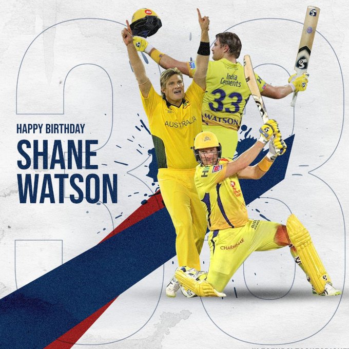 Happy Birthday to one of the all time T20 greats, Shane Watson  