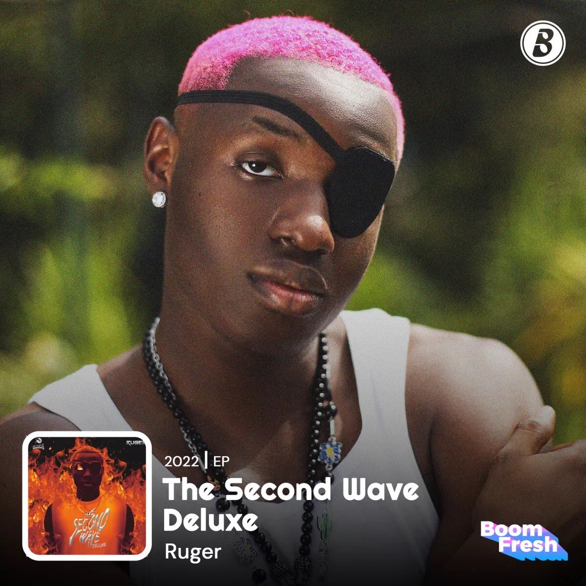 BoomplayNigeria's tweet photo. Blown Boy Ru @rugerofficial introduces us to Deluxe edition of #TheSecondWaveEP with three more tracks! 😱🔥
Go run it up now on Boomplay! 👉🏾 https://t.co/JSYSz79fQB
#BoomFresh #TheSecondWaveDeluxe #NewMusicFriday https://t.co/LfrmhySTZ1