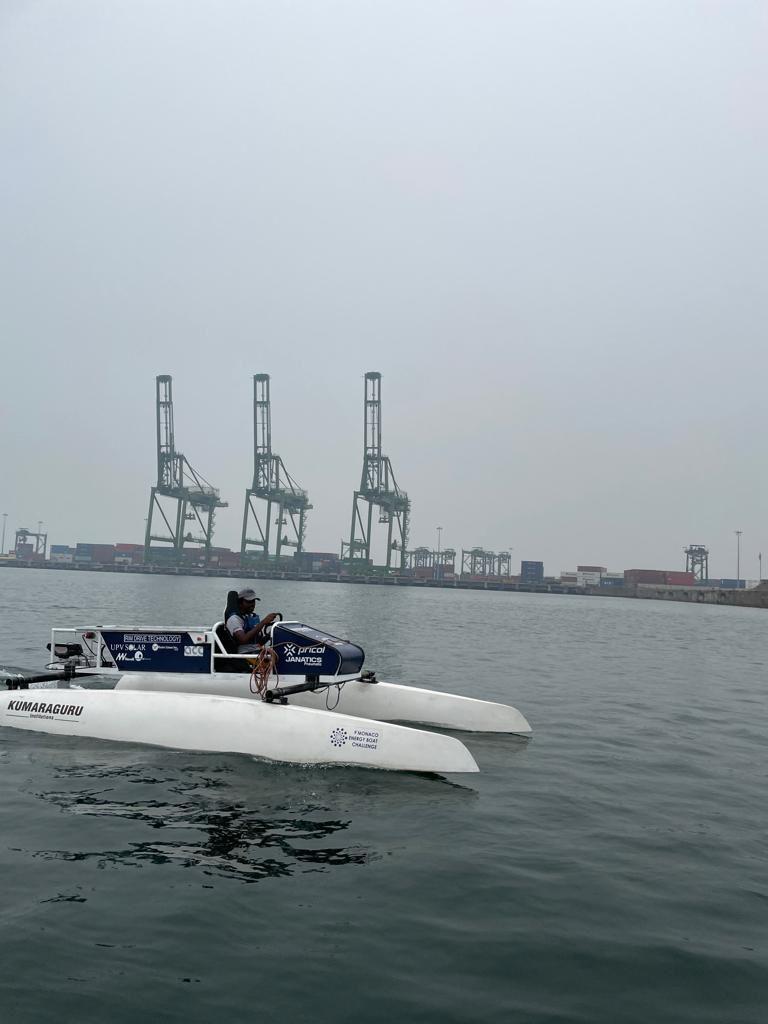 SPVelumanicbe's tweet image. &apos;My heartiest congratulations to this young @TeamSeaSakthi from Kumaraguru College of Technology, Coimbatore who&apos;re the first to represent India at the prestigious Monaco Energy Boat Challenge 2022. Wishing them the best to win this competition #MonacoEnergyBoatChallenge