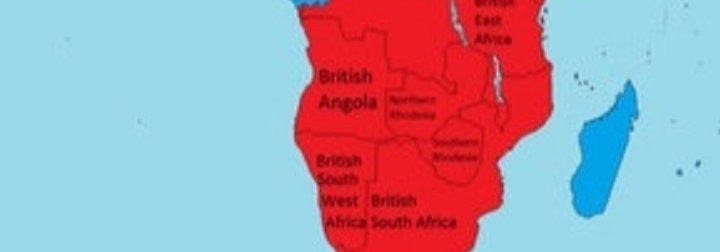 British Angola Map