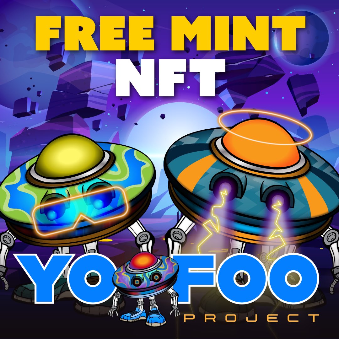 yoofooproject's tweet photo. 🛸 FREE TO MINT NFT LIVE🛸
TO MINT: 
🚀 Go to: https://t.co/wmfcianRiS
🚀 The MINT Its Live until gets SOLD OUT
🚀 ONLY 1 MINT PER WALLET
🚀 Only 8888 will be minted
🚀 You need a SOLANA NFT Wallet 

#nft #nftart #nfts #nftcommunity #nftcollector #nftartist #SolanaNFT https://t.co/n2sS40dTG1