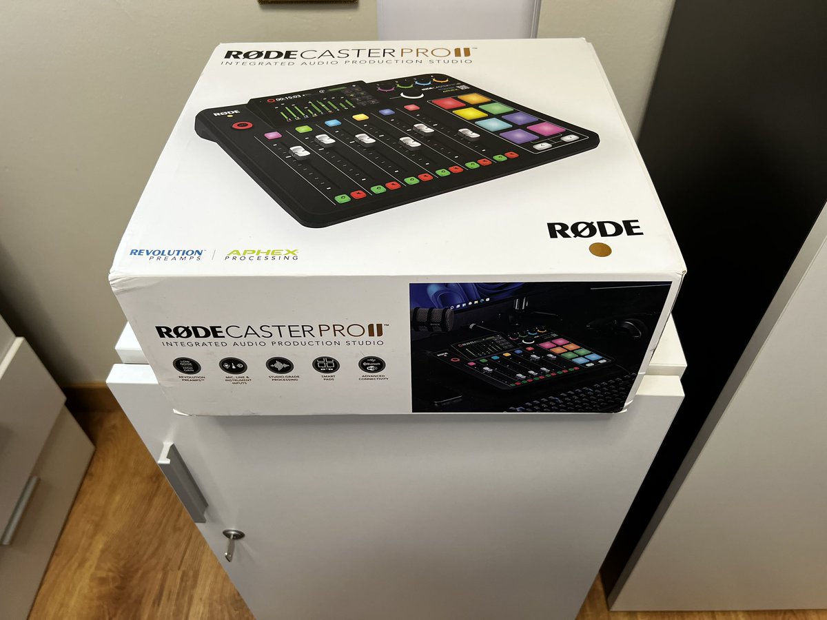TomRaftery's tweet image. Oooh, my new #RodecasterPro2 arrived 👏🏻👏🏻👏🏻