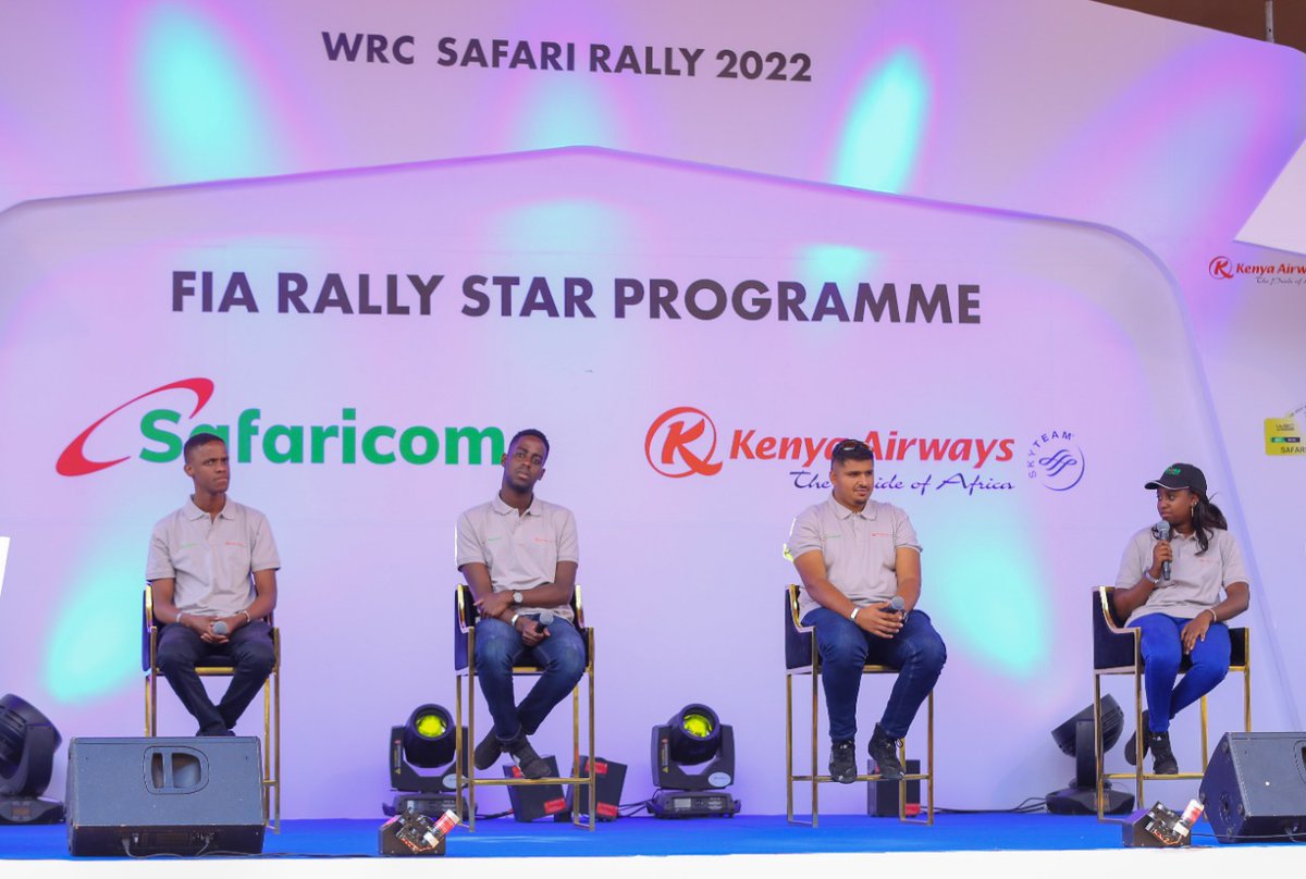 Safaricom PLC (@safaricomplc) on Twitter photo .<a href="/PeterNdegwa_/">Dr Peter Ndegwa</a> To our 4 drivers, <a href="/JW_Africa/">Jeremiah Wahome</a>, <a href="/hamzaracing/">hamza anwar racing</a>, <a href="/McRae_Kimathi/">McRae Kimathi</a> and <a href="/maxinewahome/">Maxine Wahome</a>, we wish you all the very best and we’ll be there cheering and rooting for you all the way to the finish line. #TeamSafaricom #WRCSafariRally .<a href="/PeterNdegwa_/">Dr Peter Ndegwa</a> To our 4 drivers, <a href="/JW_Africa/">Jeremiah Wahome</a>, <a href="/hamzaracing/">hamza anwar racing</a>, <a href="/McRae_Kimathi/">McRae Kimathi</a> and <a href="/maxinewahome/">Maxine Wahome</a>, we wish you all the very best and we’ll be there cheering and rooting for you all the way to the finish line. #TeamSafaricom #WRCSafariRally