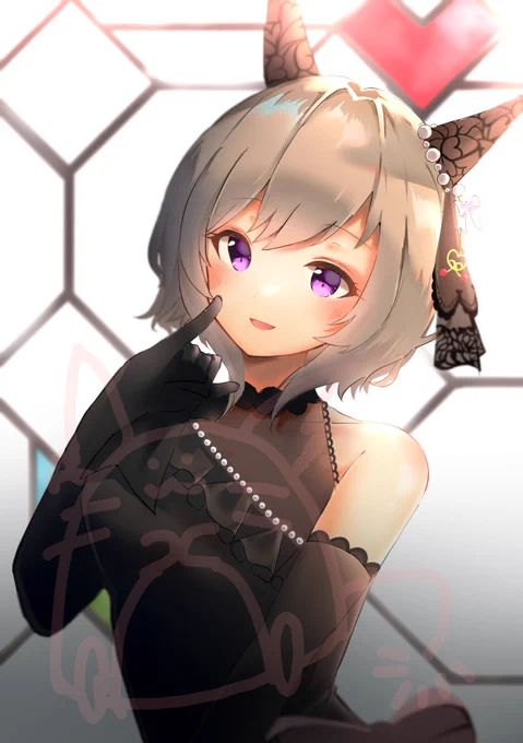 リクエストで描かせて頂いた花嫁カレンチャンです
ありがとうございました! 