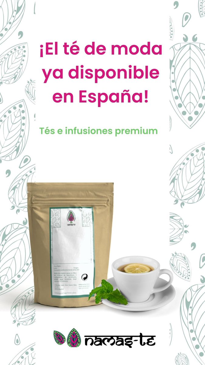 KalmaVitalSpain's tweet photo. El té de moda ya disponible en España🇪🇸 Conoce nuestra tienda online ➡️ https://t.co/RxD5Y84NbQ
#te #teonline #tematcha #shop #moda #tea #rooibos https://t.co/TRbvDKXvfY