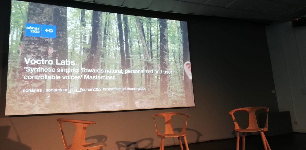 Ready for the presentation at <a href="/sonarplusd/">Sónar+D</a> <a href="/SonarFestival/">Sónar Festival</a> #SyntheticSinging