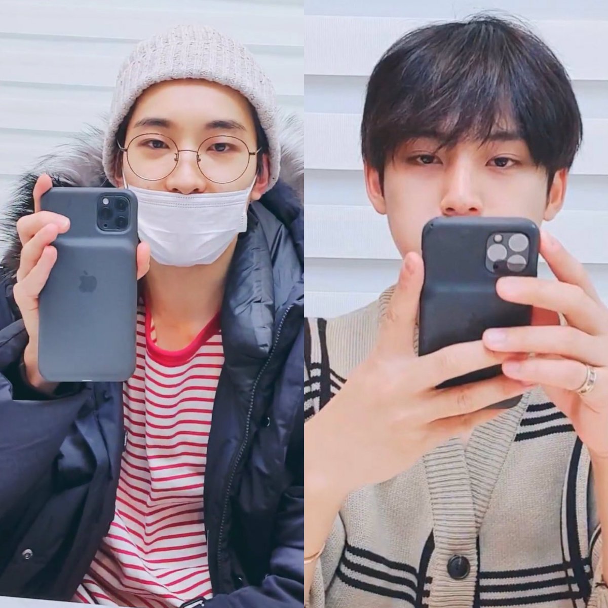 pebblabla's tweet photo. 밍구랑 커플 폰케이스 해놓고
아~~~~무도 안물어봣는데 갑자기 매니저형도 같이 했다고 브이앱,화보 등…여러 곳에서 혼자 해명티비하던 워누가 전생같어
이제는,서로를 비럴이 스윗이라고 부르고 본인들의 애칭을 새긴 폰케이스까지..공개적으로 끼고다님……… https://t.co/JMMf9jOQm6