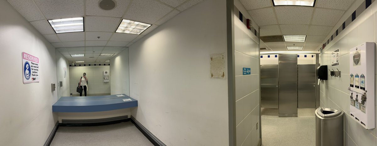 Thanks for the comfortable and private nursing room, <a href="/BWI_Airport/">BWI Marshall Airport</a>  🤦‍♀️