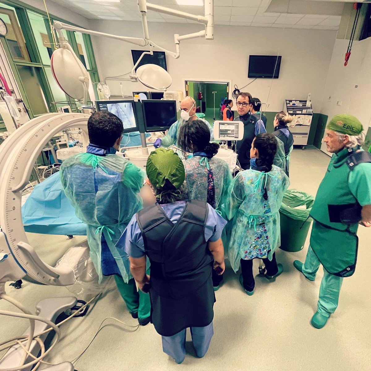 MercElectromed's tweet photo. Mercé presente en la 7ª edición del Taller práctico Interactivo de Complicaciones e Intervencionismo Avanzado (ePICIA) que se celebra hoy en León.
#Hemodinámica #Cardiología #ePICIA #HeartIntervention #CardioTwitter #Mercé https://t.co/rfjLpF476j