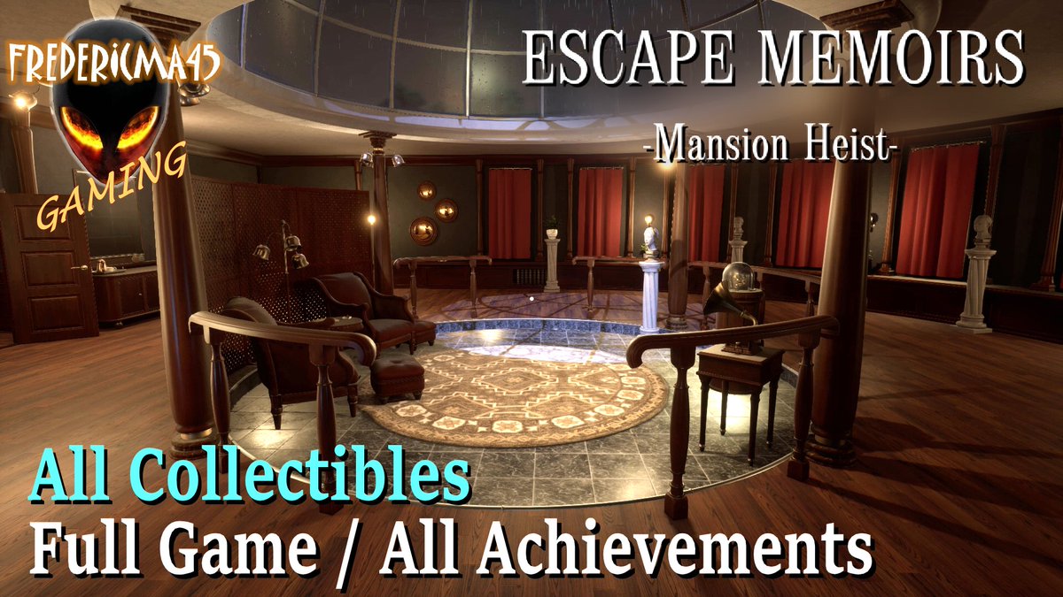 Escape Memoirs: Mansion Heist 🏰, le 3e jeu de 0 Deer Soft est sorti hier. 
Dans cet escape room game inversé 🗝️vous incarnez un voleur en mission dans un manoir plein de puzzles 🧩.
🎦 Vidéo du Walkthrough ici ⬇️
youtube.com/watch?v=_oXh19…

#escapememoirs <a href="/0DeerSoft1/">0 Deer Soft</a> #indiegame