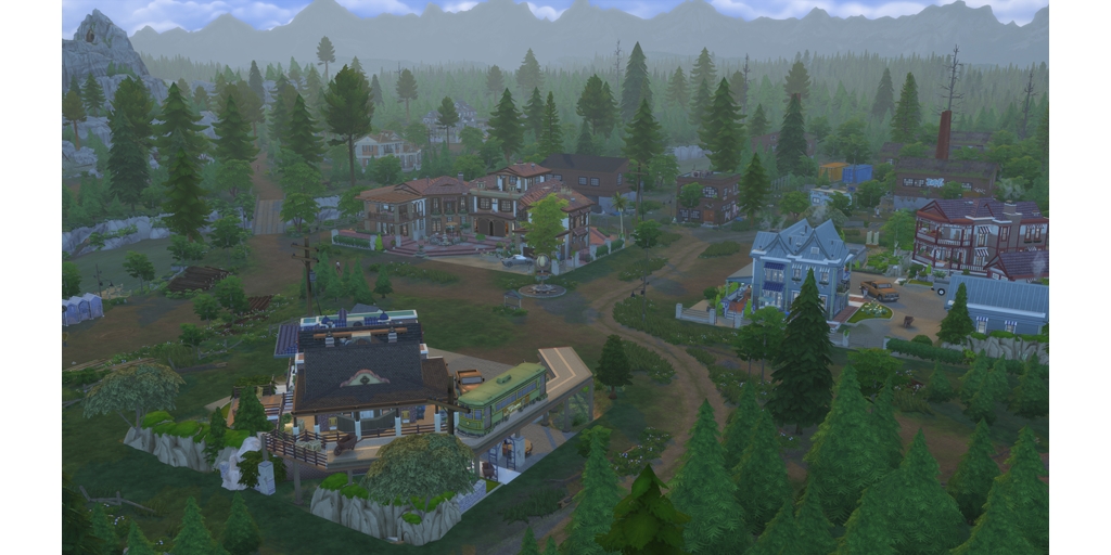 Mone54T's tweet photo. All lots replaced in #werewolve world.Check out my screenshot from #TheSims4! https://t.co/PoLVsIJjC1