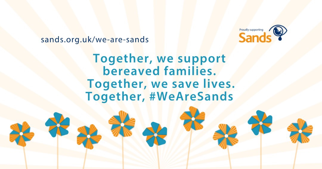 Payzone_UK's tweet photo. It’s #SandsAwarenessMonth which marks their latest campaign to support bereaved parents.
@SandsUK is our chosen charity & their work is extremely close to our hearts 💛
Help Sands to keep providing this vital service👇
https://t.co/SuD8HxYjR9
#BabyLoss #PregnancyLoss https://t.co/QQrAYRSAie