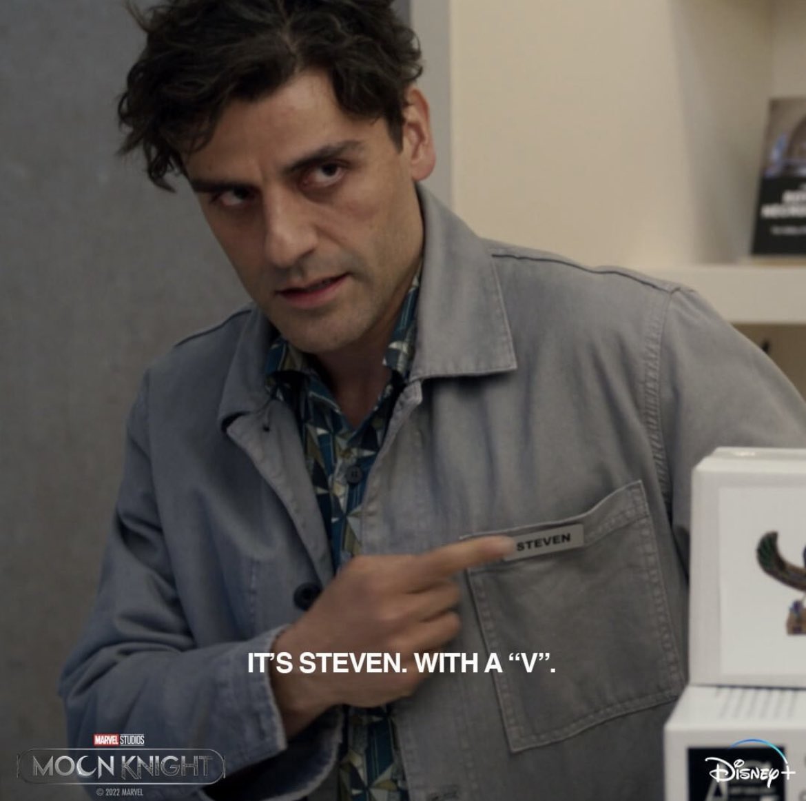 itzmepomelo's tweet photo. Just realized why Steven said his name is Steven with a V because in the comic, Steven Grant is Stephen Grant who’s a billionaire playboy! 🤯 #StevenGrant #StephenGrant #StevenNotStephen 🥰 https://t.co/TbGh65GYZ6