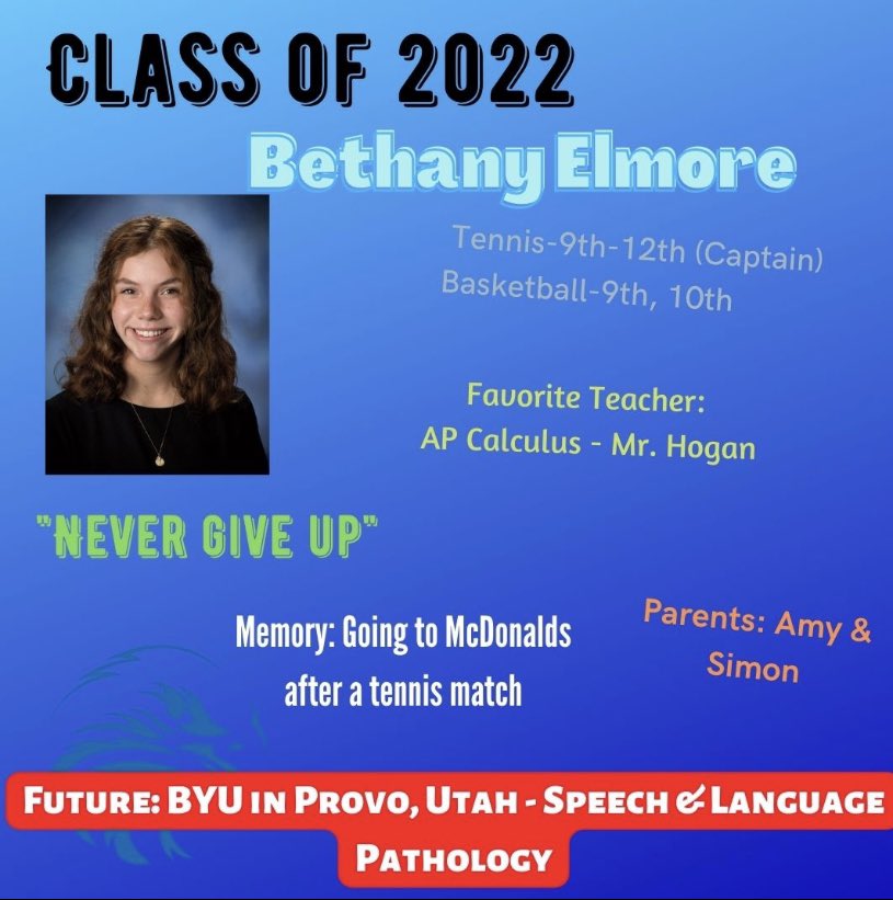 Cocalico Athletics on Twitter "Class of 2022 StudentAthlete Salute