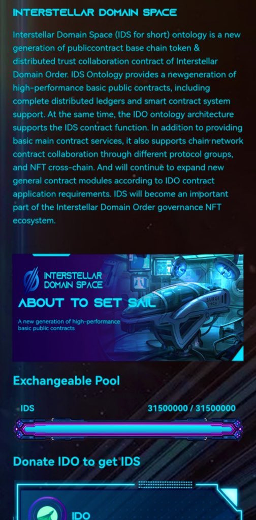 ✨ $IDS will land on #PancakeSwap at 14:00 (utc) on June 18 🚀🚀
#Web3 #NFT 
#BNB #BNBGEM 
#GamefiDAO 
#PlayToEarn