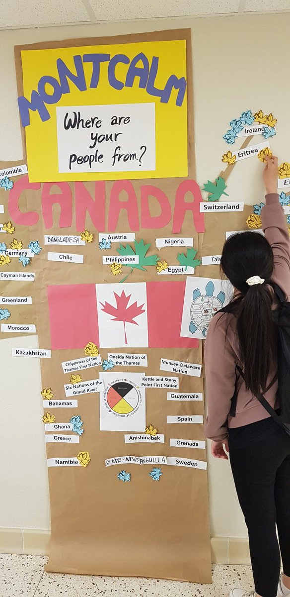 Hey <a href="/MontcalmCougars/">Montcalm Cougars</a>, come put up a leaf today! We've got representation from 66 countries so far. What's your background? 

#ENG3C Media project 👏🏿👏🏽👏 <a href="/TVDSBEquity/">TVDSB Equity and Inclusive Education</a> <a href="/CdnHeritage/">Canadian Heritage</a> #LdnOnt #FNMI