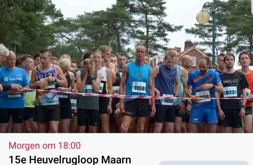 Morgen, zaterdag 18 juni vindt na 3 jaar de 15e editie van de Heuvelrugloop plaats met maar liefst 1.000 lopers. Wij zijn weer van de partij 😀 en bakken vanaf 18.00 uur de lekkerste broodjes hamburgers, warme beenham en saté op het 5 Mei plein. Zien we jullie daar?