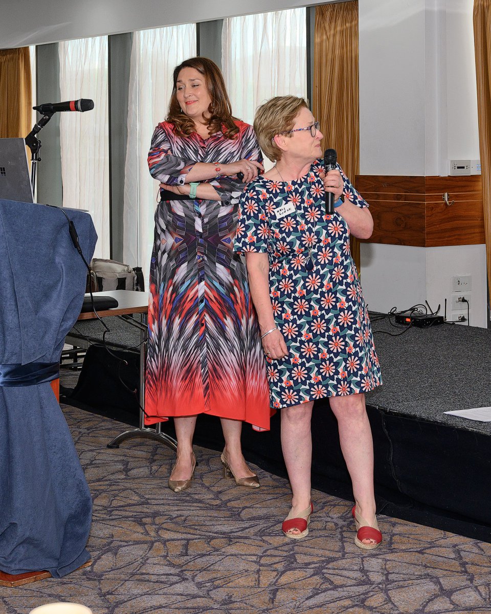 lecheiletrust1's tweet photo. A formidable team! - @lacycliste74 @MsGilmore7 Principal &amp; Deputy Principal in @StLouisDundalk sharing their experience and advise on the Step Up programme at our recent symposium https://t.co/Jp5LOslf3N