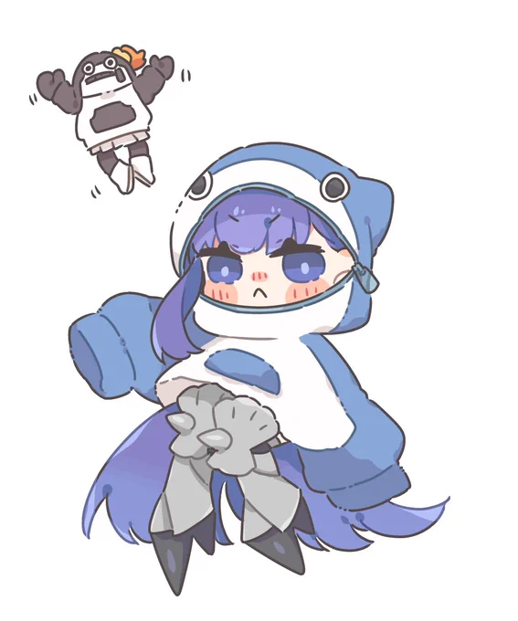 サメパーカーメルトちゃん 