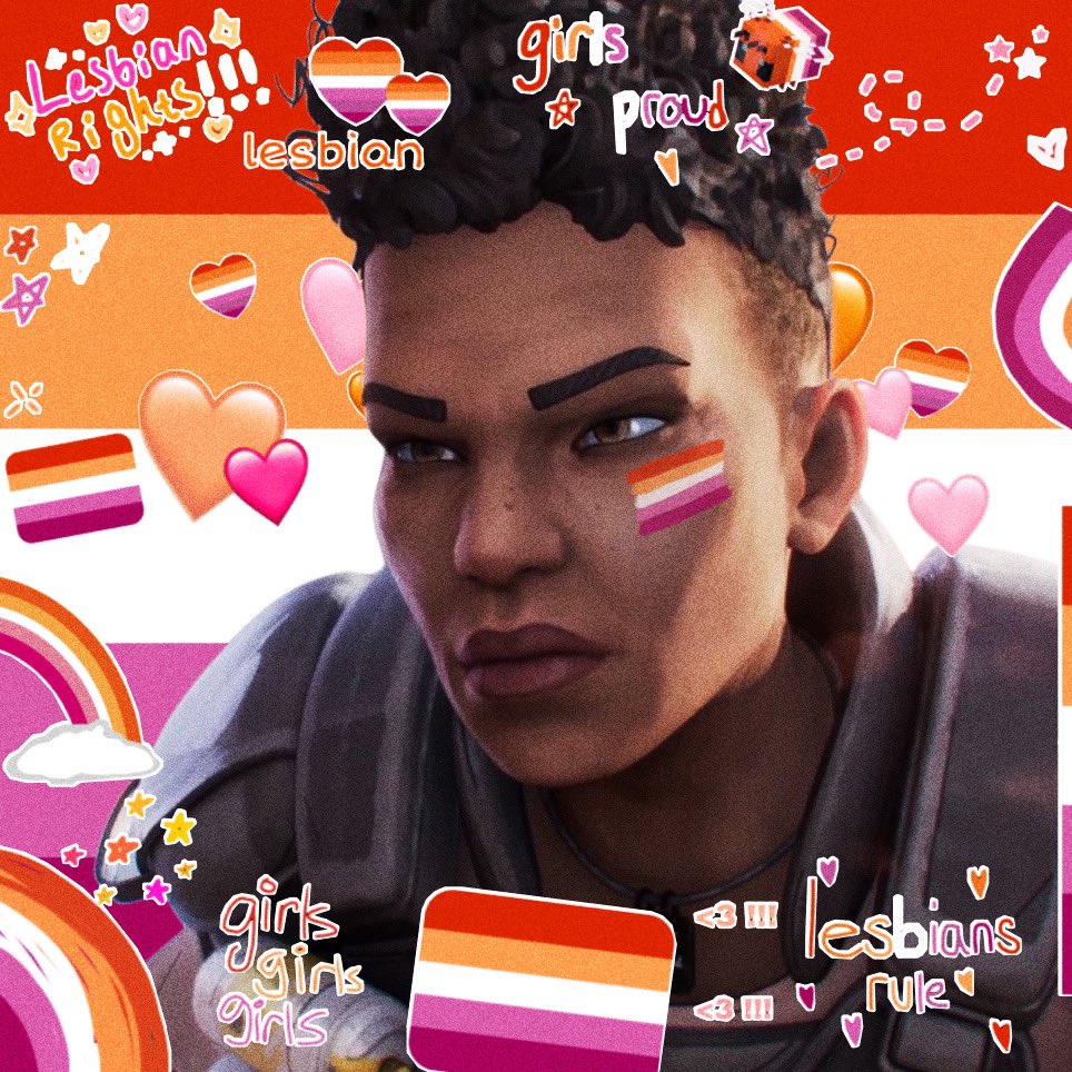 astrobyule's tweet image. 🏳️‍🌈a lil thread of apex pride icons i made bc i was bored 🏳️‍🌈
some are canon, some are my personal headcanons, feel free to use (and i'm open to specific requests)