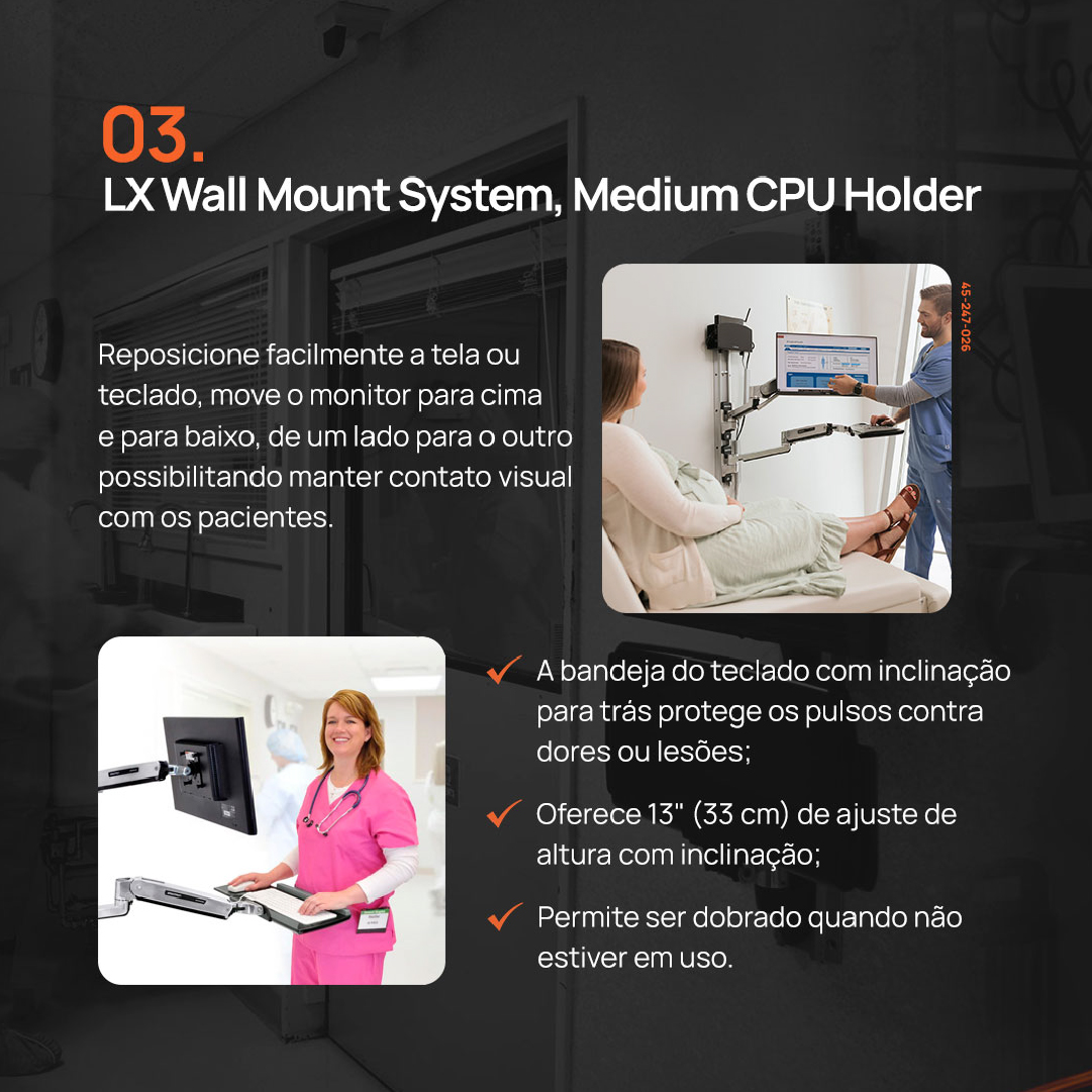 A Ergotron possui produtos ergonômicos inovadores que se adaptam de maneira que o colaborador se sinta mais confortável para o trabalho, além de gerar a possibilidade de ambientes mais flexíveis e transitórios.

#ergonomia #Tecnologia #ergotron