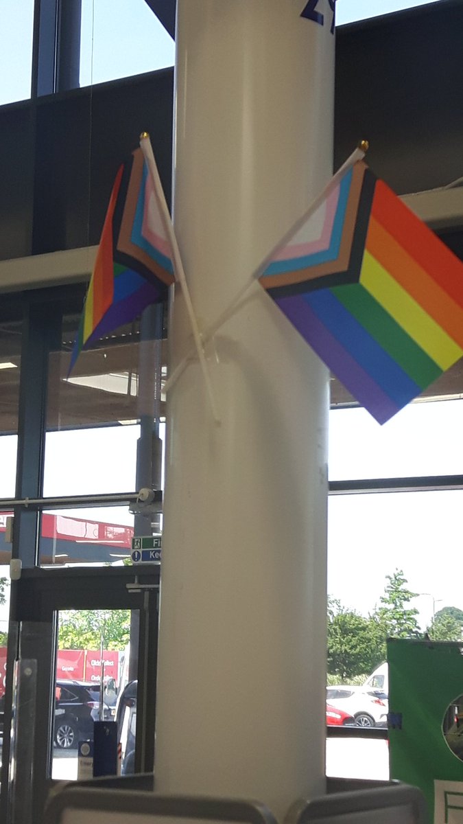 ccgemma2's tweet photo. If you are coming to @BicesterTesco this weekend you may notice we are celebrating Pride month! #pride26 We have some great T-shirts you can buy too!! #helpingbuildstrongercommunities https://t.co/pjrw10xehu
