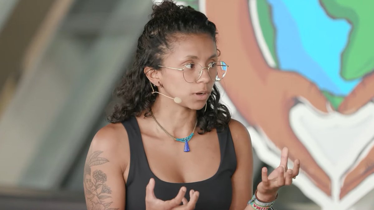 KathrinAnna's tweet photo. @imme_scholz @boell_stiftung @nhyacinthe791 @LossandDamage @adrianmb_cr @larutadelclima @CortsGina @WECF_INT "i dont understand why we want to recover this broken economic system. What we need to recover is trust! Put in those empty words the money that is needed to stop this climate crisis!"
End statement by @CortsGina at our online conference climate justice
#ClimateJusticeNow https://t.co/ZZw9cK2ki1