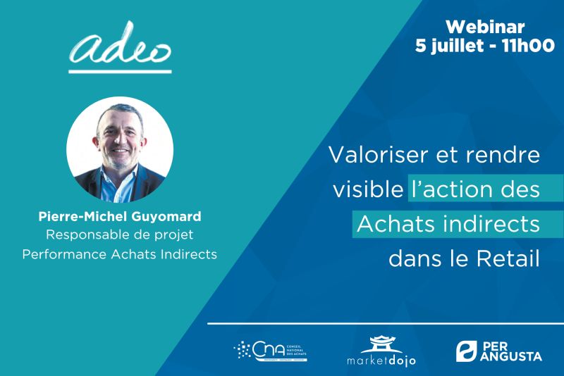 marketdojo's tweet photo. For our French speaking followers - 5th July, 11am CET, hear about the digital transformation journey @ADEO's indirect purchasing team has been on. Register: https://t.co/yGGOyX003v

#procurement #indirectpurchasing #procurementtransformation #digitalisation https://t.co/Cn6GxoGZBs