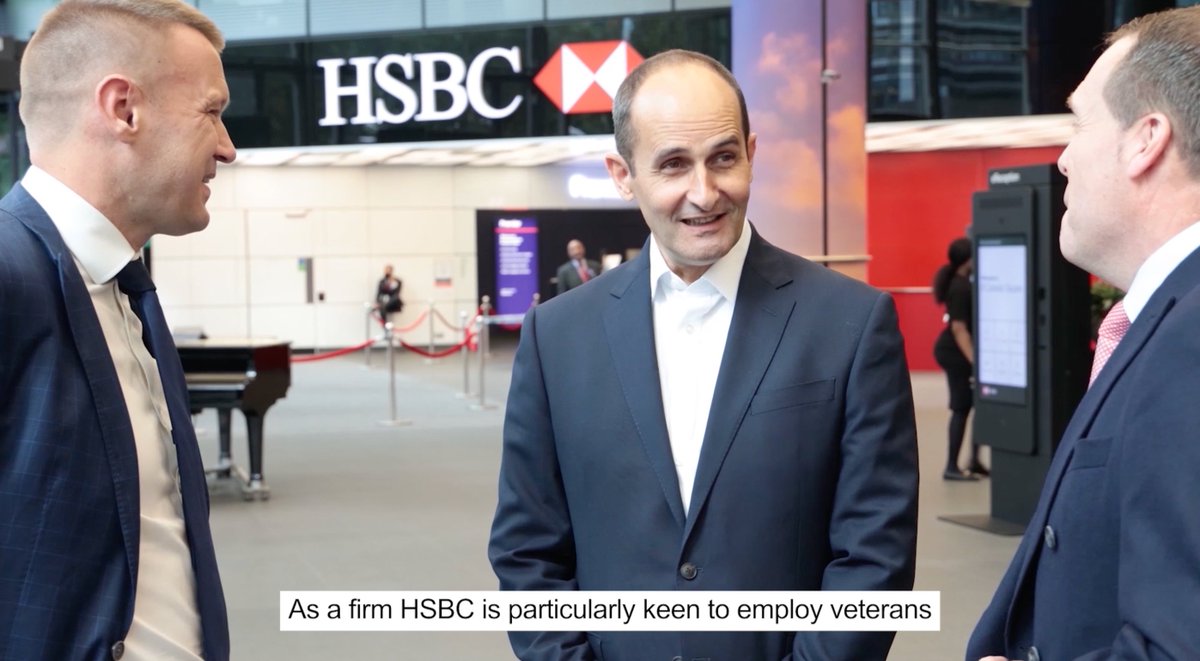 Ahead of #ArmedForcesWeek we launch #EmployerVoices. Hear from some UK’s top employers on why hire #veterans, their value to business and &amp; why your business should be doing the same.

First up is Colin Bell, CEO HSBC Bank plc and HSBC Europe. <a href="/HSBC_UK/">HSBC UK</a> 
🎥 youtu.be/uF1r76cSA_w