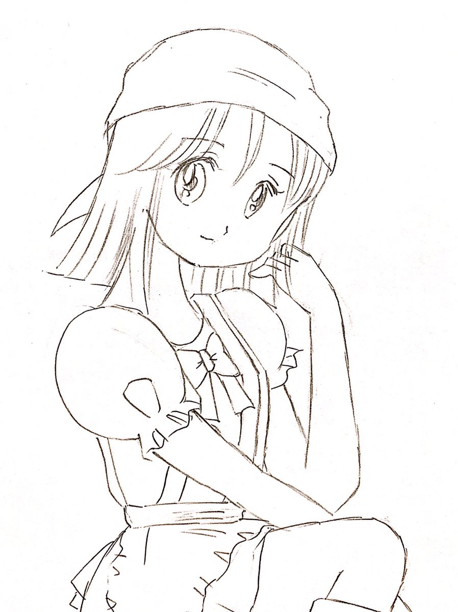 おやすみリッカちゃん 
#DQ9 #ドラクエ9 #リッカ #イラスト好きさんと繋がりたい 