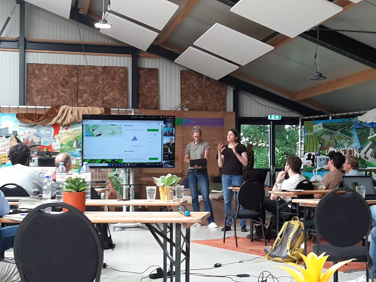 wurcgi's tweet photo. Pitchting happening @niva4cap hackathon, with #farmer friendly dashboards, #climate indicators, and #digital #solutions! #capmonitoring https://t.co/MGeSjVlHRC