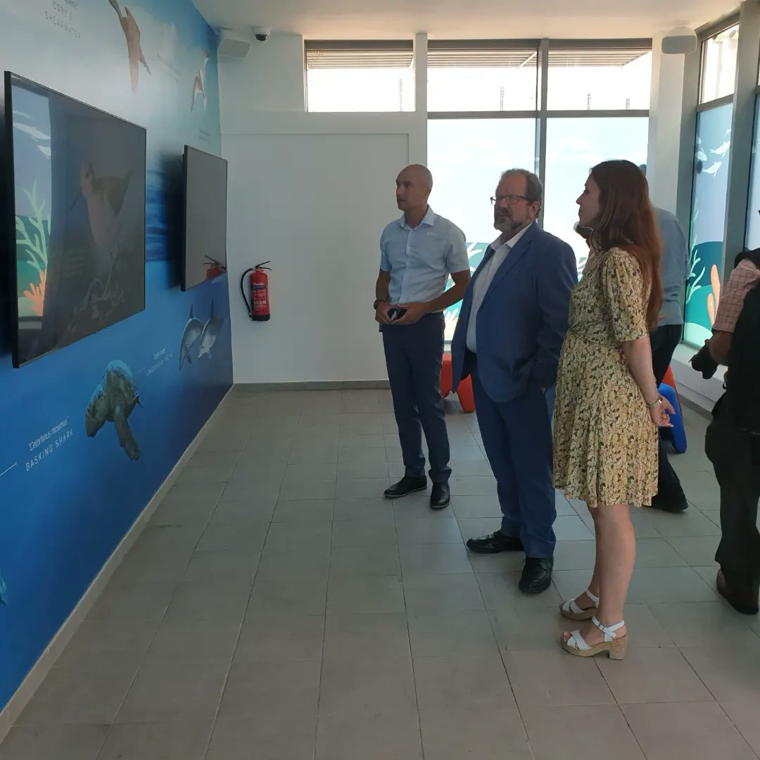 Pls visit our Marine Interpretation Centre at Europa Point 👏🌊 (a la Tovey Cottage). Opened today by the Minister; 4 the enjoyment of all: educating our community on Gibraltar's marine wildlife 😊💙 #gibmarinereserve #marineinterpretationcentre #marineeducation #communityaction