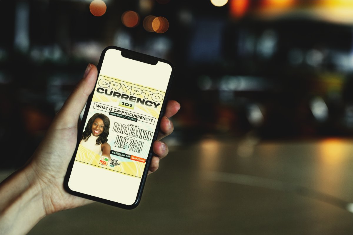 MackEduInc's tweet photo. Tiara Cannon X Mack Edu present Cryptocurrency 101.
June 25th!
Register: https://t.co/6y9WwTYEm4
#MackEdu #NewWorldPrep #Cryptocurrency #Crypto #Bitcoin #dogecoin #Blockchain #OnlineLearning #PassiveIncome #Investing https://t.co/k2AfuByouF