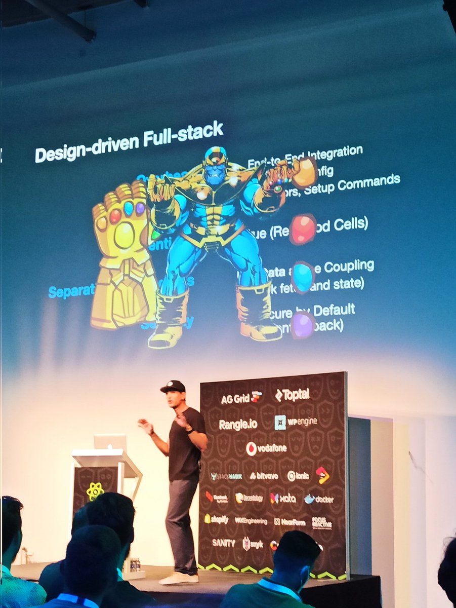 bwalkdev's tweet photo. Looking forward to try @RedwoodJS. Great talk @thedavidprice  at #ReactSummit https://t.co/wzbj4aAnz1