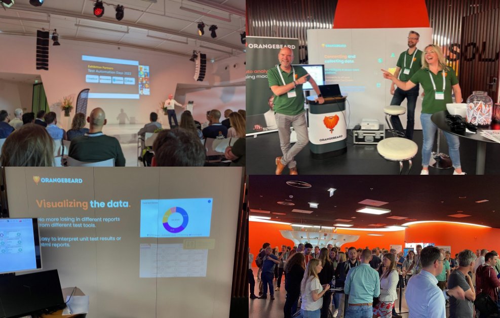 #tadnl was awesome! Many passionate talks of great speakers. Nice to talk to many attendees, partners and peers in person again. Glad that our vision is shared in other ideas like #visualizing test automation results, #insights in #redundancy of tests and #collaboration in teams.