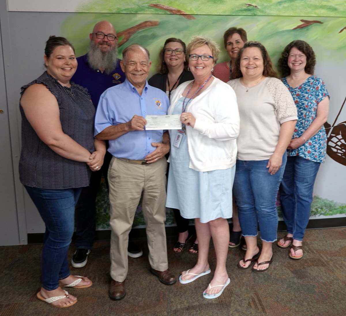 Thanks Knights of Columbus Fairborn #3724 for your donation of over $900 to the Developmental Disabilities of Clark County Early Childhood Department to assist with the purchase of a tumble form feeder chair and cube chairs for children with special needs. #TOGETHER