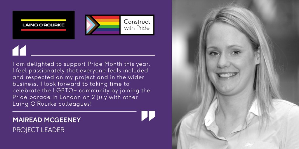 Laing_ORourke's tweet image. #Pride #PrideMonth #PowerOfExperience
