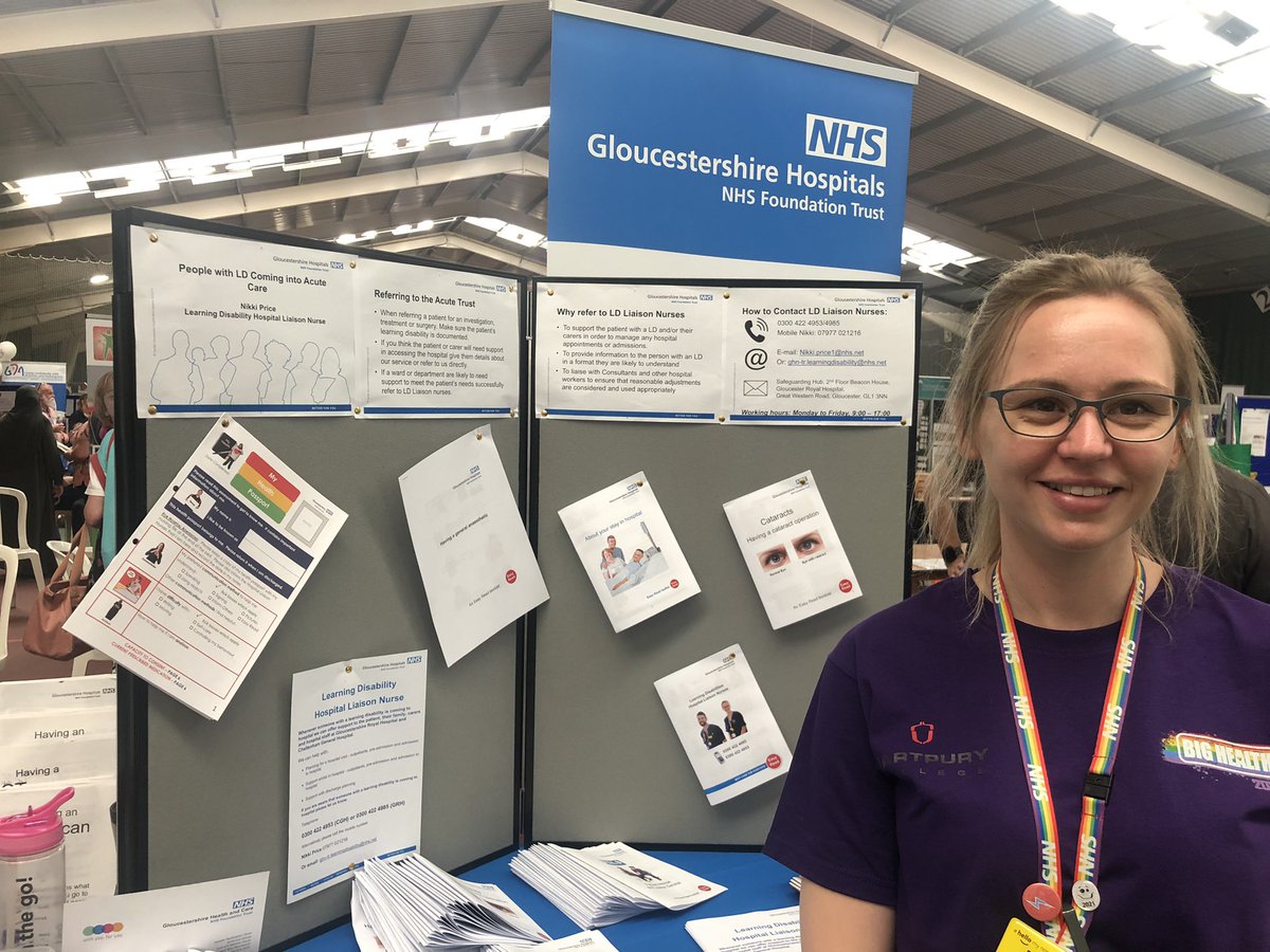 Nikki Harrison (nee Price) (@nikkirnld) on Twitter photo Great day at the big health day, come down and say hello! Lots of resources and activities to enjoy, at Oxstalls until 15:00 <a href="/gloshospitals/">Gloucestershire Hospitals NHS Foundation Trust</a> <a href="/GlosHealthNHS/">Gloucestershire Health and Care NHS FT</a> #bighealthday2022 #LearningDisabilities #acuteliaison #learningdisabilitiesliaisonnurse #LDLN #LD Great day at the big health day, come down and say hello! Lots of resources and activities to enjoy, at Oxstalls until 15:00 <a href="/gloshospitals/">Gloucestershire Hospitals NHS Foundation Trust</a> <a href="/GlosHealthNHS/">Gloucestershire Health and Care NHS FT</a> #bighealthday2022 #LearningDisabilities #acuteliaison #learningdisabilitiesliaisonnurse #LDLN #LD